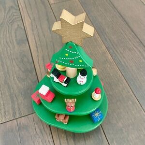 Small Wooden Christmas Tree Decoration